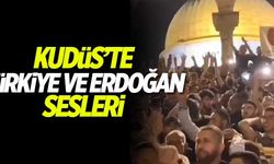 Mescid-i Aksa'da 'Türkiye ve Erdoğan' sesleri