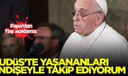 Papa: Kudüs'te yaşanan gelişmeleri özel bir endişeyle takip ediyorum