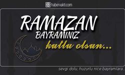 Ramazan bayramınız kutlu olsun...