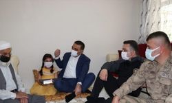 Siirt Valisi Hacıbektaşoğlu şehit aileleri ve gazilerle bayramlaştı