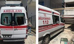 Sinop'ta baltayla ambulansa zarar veren kişi tutuklandı