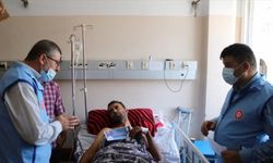Türkiye Diyanet Vakfı Filistin'de yaraları sarıyor