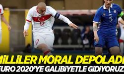 A Milli Takım EURO 2020'ye galibiyetle gidiyor!
