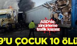 ABD’de zincirleme trafik kazası: 9’u çocuk 10 ölü
