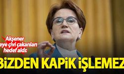 Akşener ülkeye çivi çakanları hedef aldı: Bizden kapik işlemez