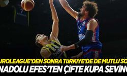 Anadolu Efes Avrupa'nın ardından, Türkiye'de de şampiyon oldu!