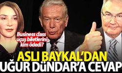 Aslı Baykal'dan Uğur Dündar'a: Business class uçuş biletlerini kanalımız ödedi