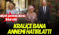 Biden: Kraliçe bana annemi hatırlattı
