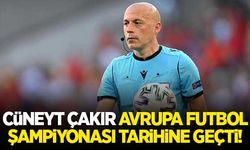 Cüneyt Çakır Avrupa Futbol Şampiyonası tarihe geçti!