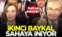 Deniz Baykal'ın kızı sahaya iniyor