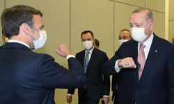 Erdoğan'ın Macron ile görüşmesi sona erdi