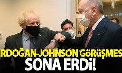 Erdoğan-Johnson görüşmesi sona erdi