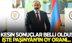 Ermenistan’da düzenlenen seçiminin kesin sonuçları belli oldu! İşte Paşinyan'ın oy oranı...