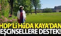 HDP'li Hüda Kaya'dan eşcinsellere destek!