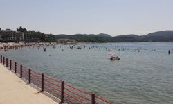 Kandıra'da deniz suyu sıcaklığı hava sıcaklığını geçti