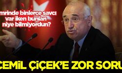 Karahasanoğlu'ndan Cemil Çiçek'e zor soru!
