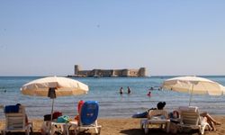 Mersin Kızkalesi'nde turizm sezonu hareketli başladı