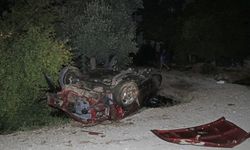 Muğla'da takla atan otomobilin sürücüsü öldü