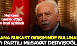 Perinçek: Bana suikast planı yapan kişi İYİ Partili Müsavat Dervişoğlu