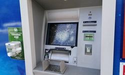 Samsun'da banka şubesinin camı ile ATM'lere zarar veren kişi yakalandı