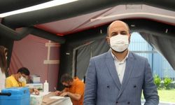 Samsun'da mobil ekipler park, bahçe ve fabrikalarda randevusuz aşı yapıyor