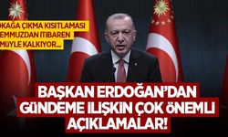 Toplantının ardından, Başkan Erdoğan'dan çok önemli açıklamalar!