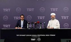 “TRT Diyanet Çocuk Kanalı“ kurulması için protokol imzalandı