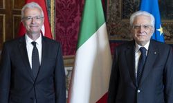 Türkiye'nin Roma Büyükelçisi Gücük, İtalya Cumhurbaşkanı Mattarella'ya güven mektubunu sundu