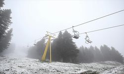 Uludağ'a haziran karı