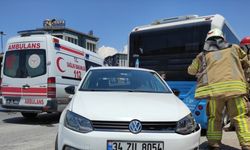 Zeytinburnu'ndaki zincirleme trafik kazasında bir kişi yaralandı
