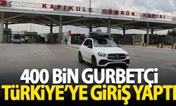 400 bin gurbetçi Türkiye'ye giriş yaptı