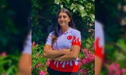 Avrupa Gençler Güreş Şampiyonası'nda kadınlar 76 kiloda Melisa Sarıtaç altın madalya kazandı