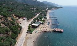 Çanakkale'de sahildeki plaj tesisine kaçak yapıldığı gerekçesiyle yıkım kararı