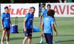 Fenerbahçe'de yeni sezon hazırlıklarını sürdürdü
