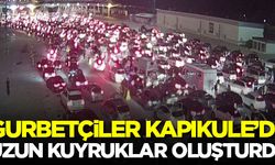 Gurbetçiler, Kapıkule'de uzun kuyruklar oluşturdu