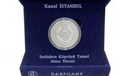 Kanal İstanbul için hatıra para basıldı
