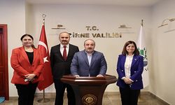 Sanayi ve Teknoloji Bakanı Varank, Edirne Valiliğini ziyaret etti