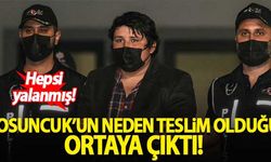 Tosuncuk'un neden teslim olduğu ortaya çıktı! Hepsi yalanmış..