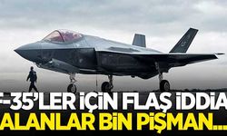 Türkiye'ye verilmeyen F-35'ler için flaş iddia! Alanlar bin pişman...