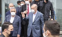 Erdoğan sel bölgesinde: Ne gerekiyorsa elimizden geleni yapacağız