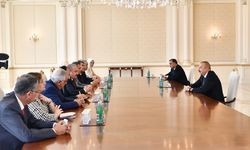 Aliyev, TBMM Başkanı Şentop'u kabul etti