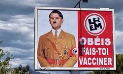 Macron’u Hitler’e benzeten afişlerle ilgili soruşturma başlatıldı