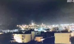 İzmir'e meteor düştüğü iddia edildi! İşte o görüntüler...