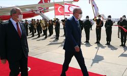 Cumhurbaşkanı Erdoğan KKTC'de
