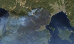 Göktürk uyduları, Manavgat ve Marmaris'teki orman yangınlarını uzaydan görüntüledi