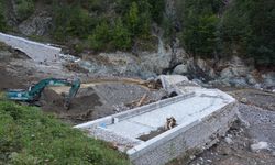 Kastamonu'daki sel, 122 yıllık köprüye de zarar verdi