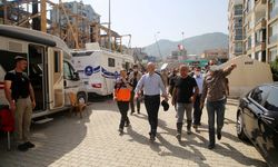 Bakan Soylu, Bozkurt'ta incelemelerini sürdürdü
