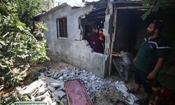 İsrail'in Gazze'ye saldırısında bir ev ve tarım arazileri zarar gördü