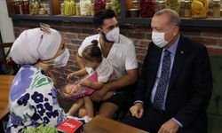 Cumhurbaşkanı Erdoğan, Çengelköy'de bir restorana uğradı
