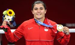 Busenaz Sürmeneli altın madalyasını aldı